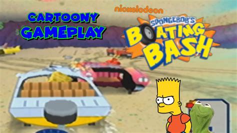 Cartoony Gameplay Spongebob S Boating Bash Part Youtube