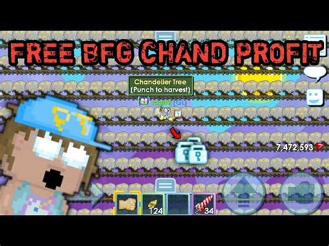 Bfg Chand Profit Collecting Wls Growtopia Youtube