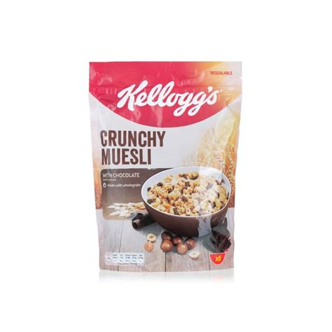 Kellogg S Crunchy Muesli Chocolate G Spinneys Uae