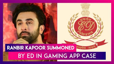 Ranbir Kapoor Summoned By ED On October 6 In Mahadev Online Betting App