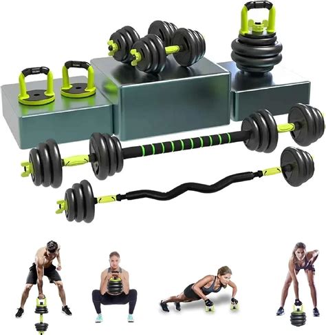 Yim Sports Kit Set De Mancuernas Ajustables 10kg Gym Pesas Armables