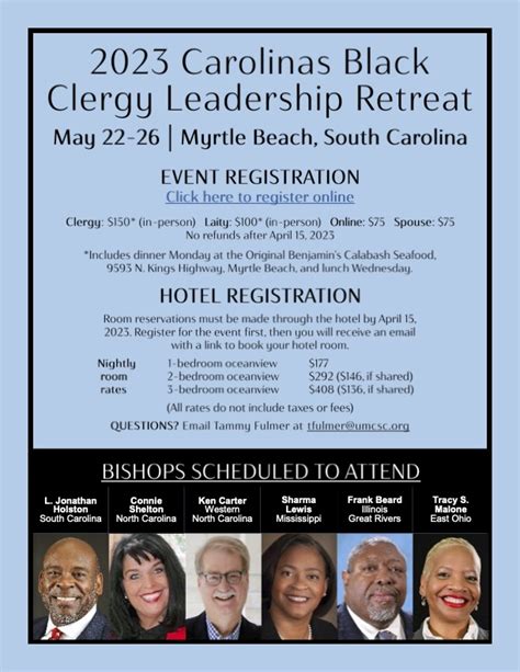 Carolinas Black Clergy Leadership Retreat