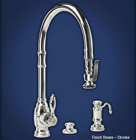 Waterstone Traditional Extended Reach Pull Down 5500 3 Kitchen Faucet