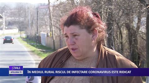 În mediul rural riscul de infectare cu coronavirus este ridicat YouTube