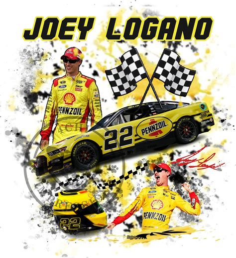 Joey Logano Car Coloring Pages