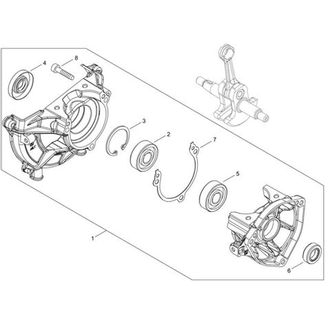 Crankcase For Echo Srm Tes U Brushcutter L S Engineers