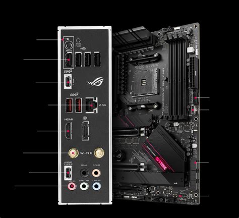 ROG STRIX B550 XE GAMING WIFI Gaming MotherboardsROG Republic Of