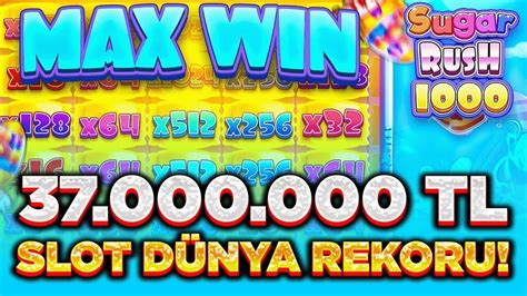 Sugar Rush 1000 37 000 000 MİLYON TL SLOT DÜNYA REKORU OYUNUN