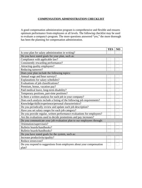 Administration Checklist Complete With Ease Airslate Signnow