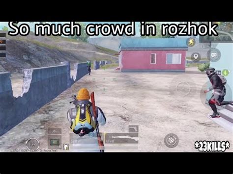 So Much Crowd In Rozhok Pubg Mobile Solo Vs Squad Youtube