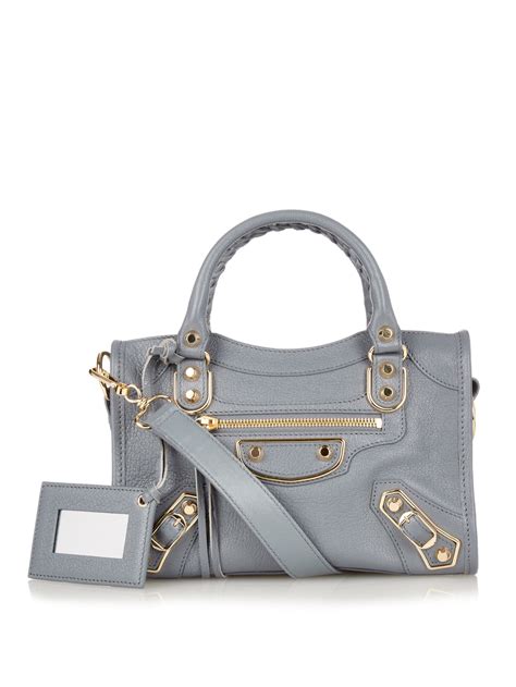 Balenciaga Classic Town Crossbody Bag IUCN Water