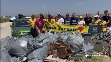 Taranto Pulizia Di Spiagge E Fondali Con La Biodesign Foundation