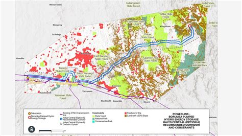 Powerlink Reveals Corridors For Pumped Hydro Powerlines Across Gympie