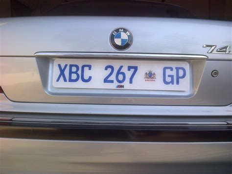 Gauteng GP Perspex Number Plate – Jays Custom Graphics