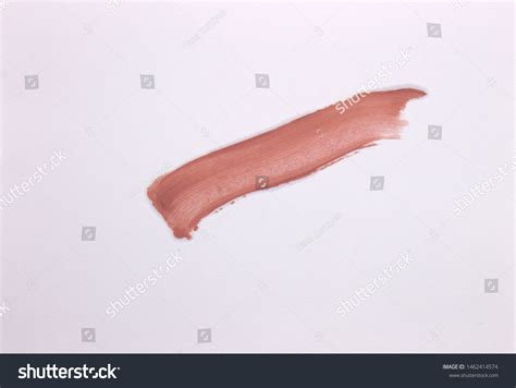 This Photograph Nude Lipstick Swatch Isolated Stock Photo 1462414574