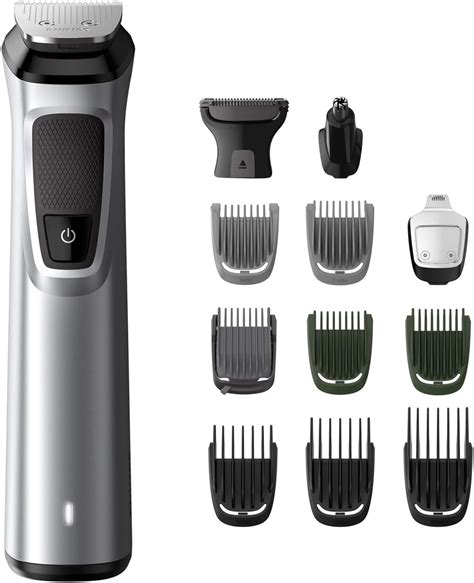 Philips MULTIGROOM Series 7000, MG7715/15 Rasierer für Gesicht, Haar ...