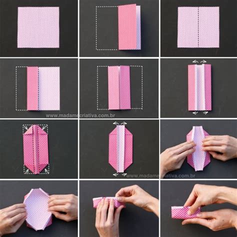 Melry Kuster Caixinhas De Origami Para Organizar