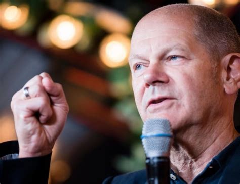 Germania Social Democratul Olaf Scholz C Tig Dezbaterea Electoral