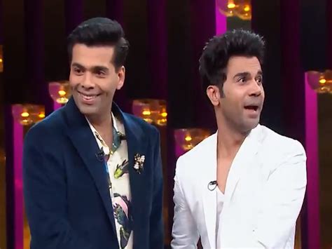 Koffee With Karan 6 Karan Johar Asks Rajkummar Rao Who He Wants His Gay Partner To Be His