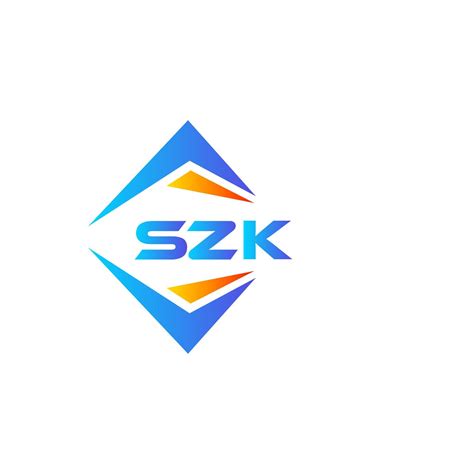 Szk Abstract Technology Logo Design On White Background Szk Creative