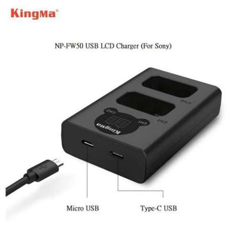 KINGMA SONY NP FW50 Fully Decoded Info Lithium Ion Battery Pack With