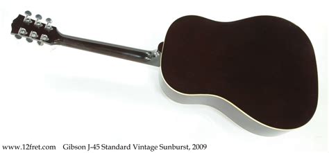 Gibson J-45 Standard Vintage Sunburst, 2009 | www.12fret.com