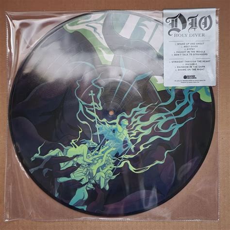 Dio Holy Diver Exclusive Vinyl Picture Disc Reissue Off