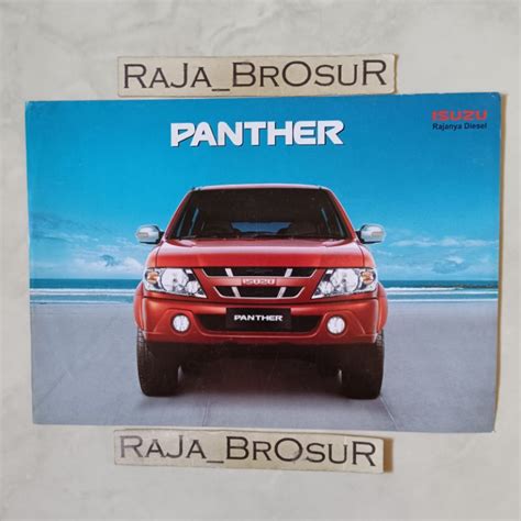 Jual Poster Brosur Katalog Flyer Jadul Lawas Isuzu Panther 2005