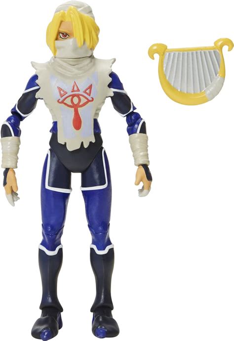 World Of Nintendo The Legend Of Zelda Ocarina Of Time Sheik Action Figure 4 Inches Amazon