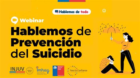 Webinar Hablemos de Prevención del Suicidio YouTube