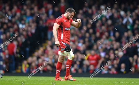 Sam Warburton Wales Leaves Field After Editorial Stock Photo - Stock Image | Shutterstock