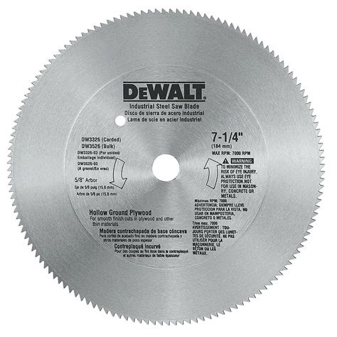 DEWALT, 7 1/4 in Blade Dia., 140 Teeth, Circular Saw Blade - 4KX51 ...