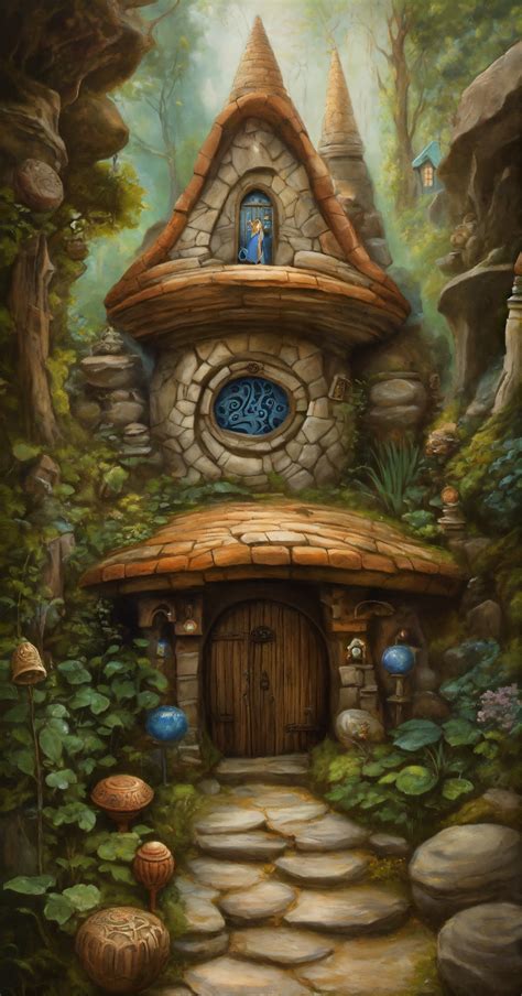 Lexica An Ancient Spiritual Gnome Inspired House And Rock Garden