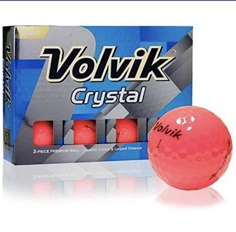 Volvik Crystal Golf Balls Ball Golf Ball Golf Accessories Ladies