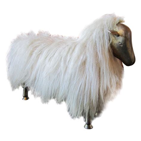 French Sheep Stool After Francois Xavier Lalanne At 1stdibs Sheep