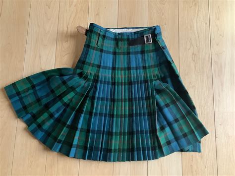 Kilt Vintage Mans Handmade Scottish Kiltgunn Ancient Etsy