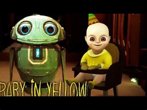 Baby In Yellow Le Nouveau Robot Qui Sappelle Newt Je Ladore YouTube