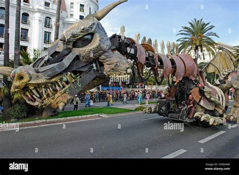 Bataille De Fleurs Nice Carnival France High Resolution Stock