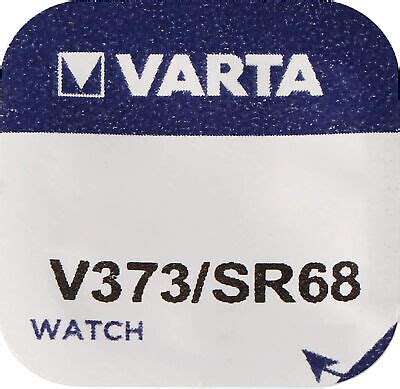 X Varta Watch V Watch Cell Button Cell Sr Sw V Mah V