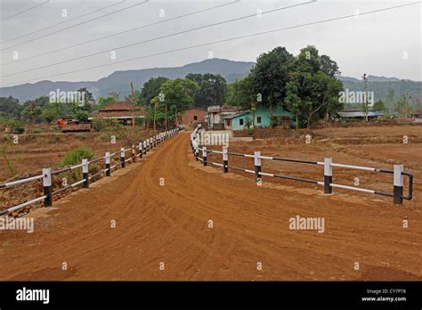 Village Road, India Stock Photo - Alamy