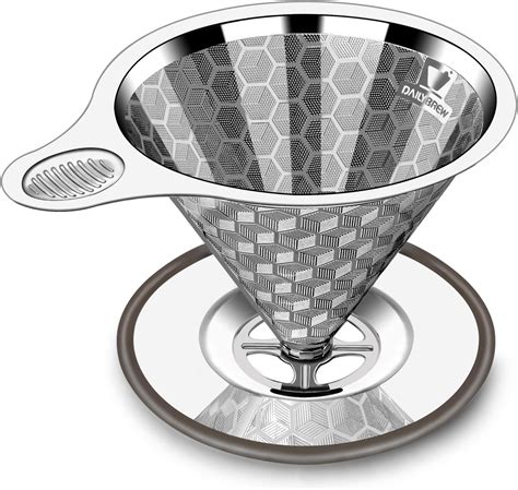 Amazon Reusable Pour Over Coffee Dripper With Cone Coffee Filter