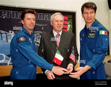 At a signing ceremony between the Italian Space Agency (ASI) and NASA ...