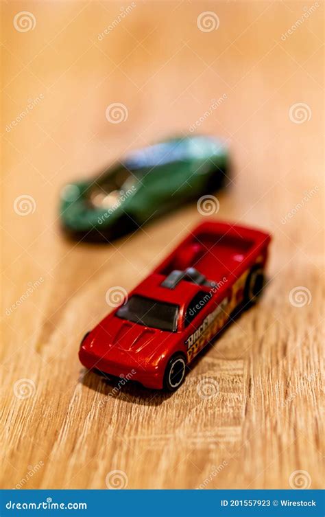 POZNAN POLAND Oct 13 2020 Mattel Hot Wheels Toy Model Race Car Stock Image Image Of