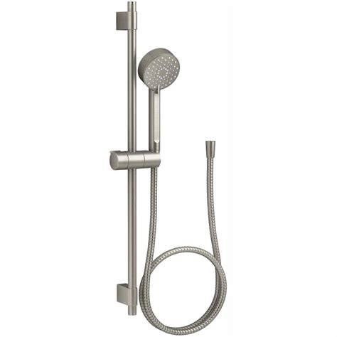 Kohler Awaken 3 Spray Function Hand Shower With Slide Bar Kit In Vibrant Brushed Nickel 98361 Bn