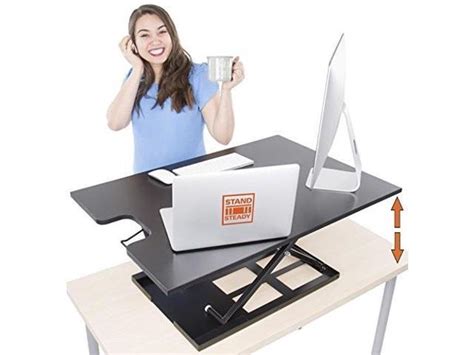 X Elite Pro Xl Standing Desk Converter Instantly Convert Any Surface