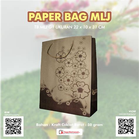 Tas Kertas Paper Bag Tb Mlj G Jago Kemasan