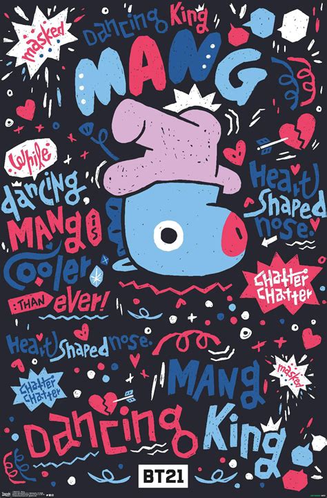 BT21 - Mang Poster - Walmart.com - Walmart.com