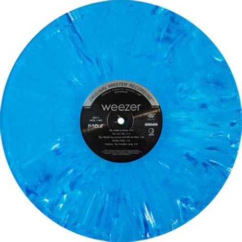 Weezer Blue Marbled Vinyl Album