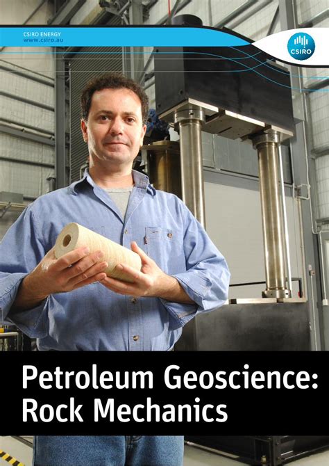 Pdf Petroleum Geoscience Rock Mechanics Research Csiro Au Csiro