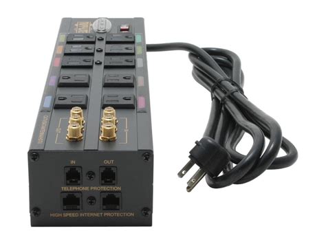 Tripp Lite Ht10dbs Home Theater Surge Suppressor 10 Outlet Coax